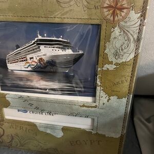 Mediterranean Cruise Scrapbook Album 12x12 –  Cruise Travel Memory Book – New